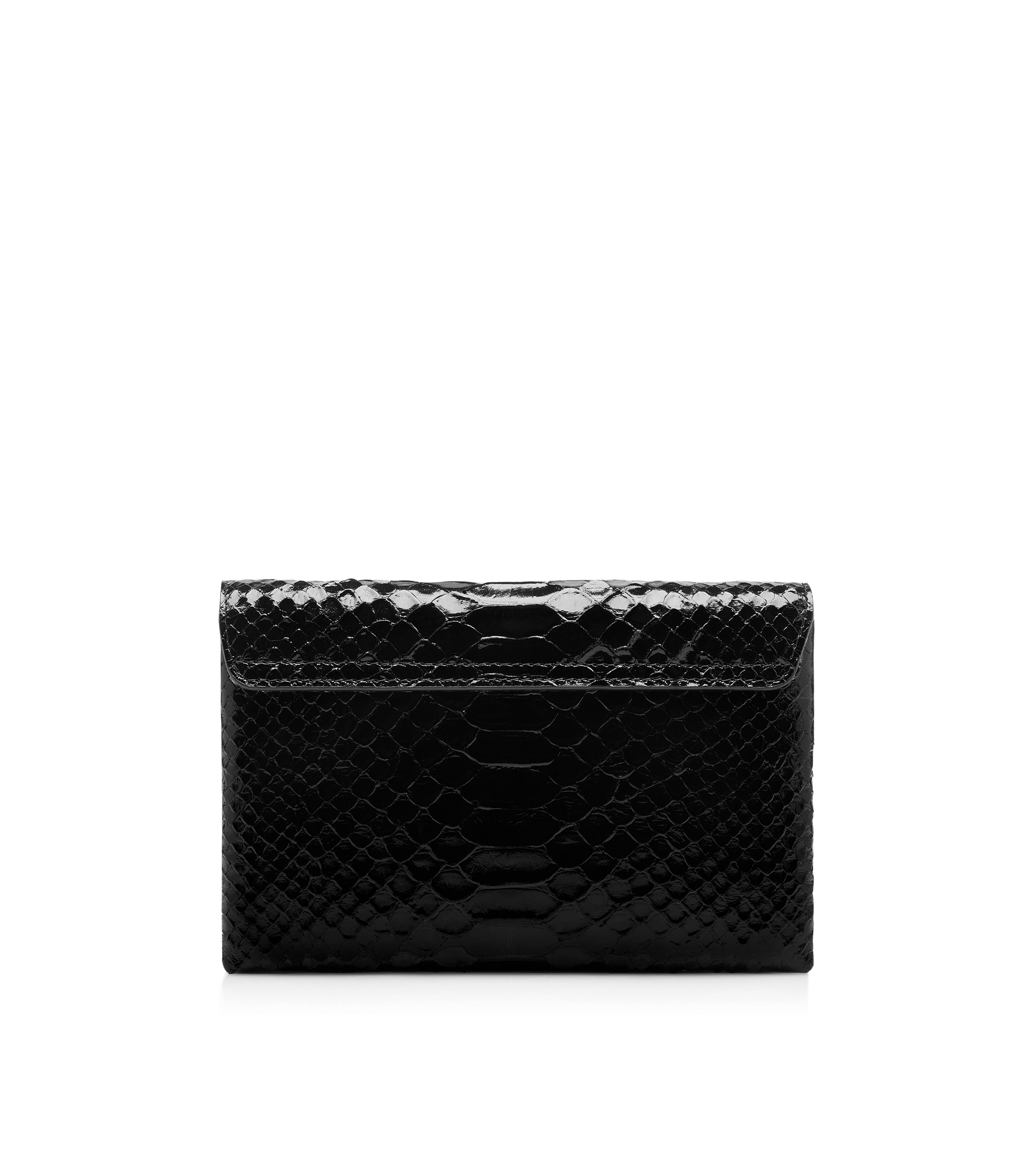 STAMPED PYTHON LEATHER MONARCH MINI BAG - 3