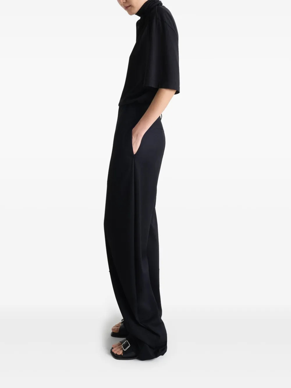 LEMAIRE - Women Relaxed Volume Pants - 4