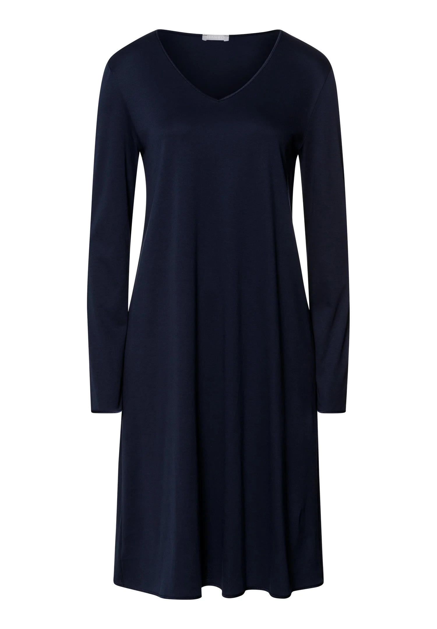 Cotton Silk V-Neck Cotton Nightgown - 1