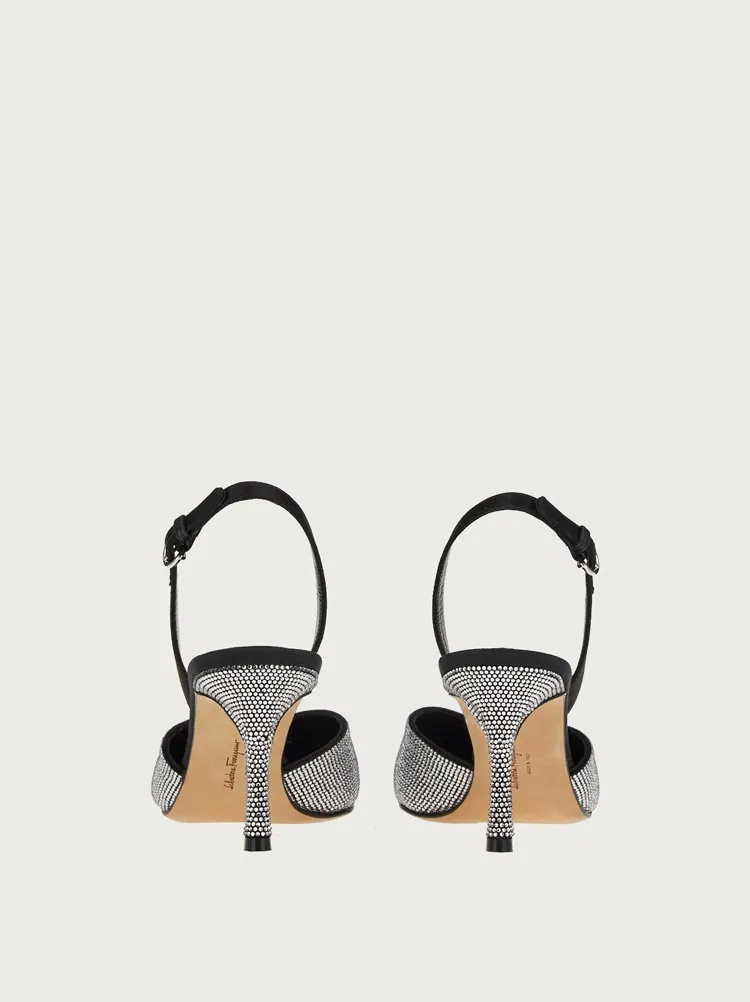 CRYSTAL EMBELLISHED SLINGBACK - 4