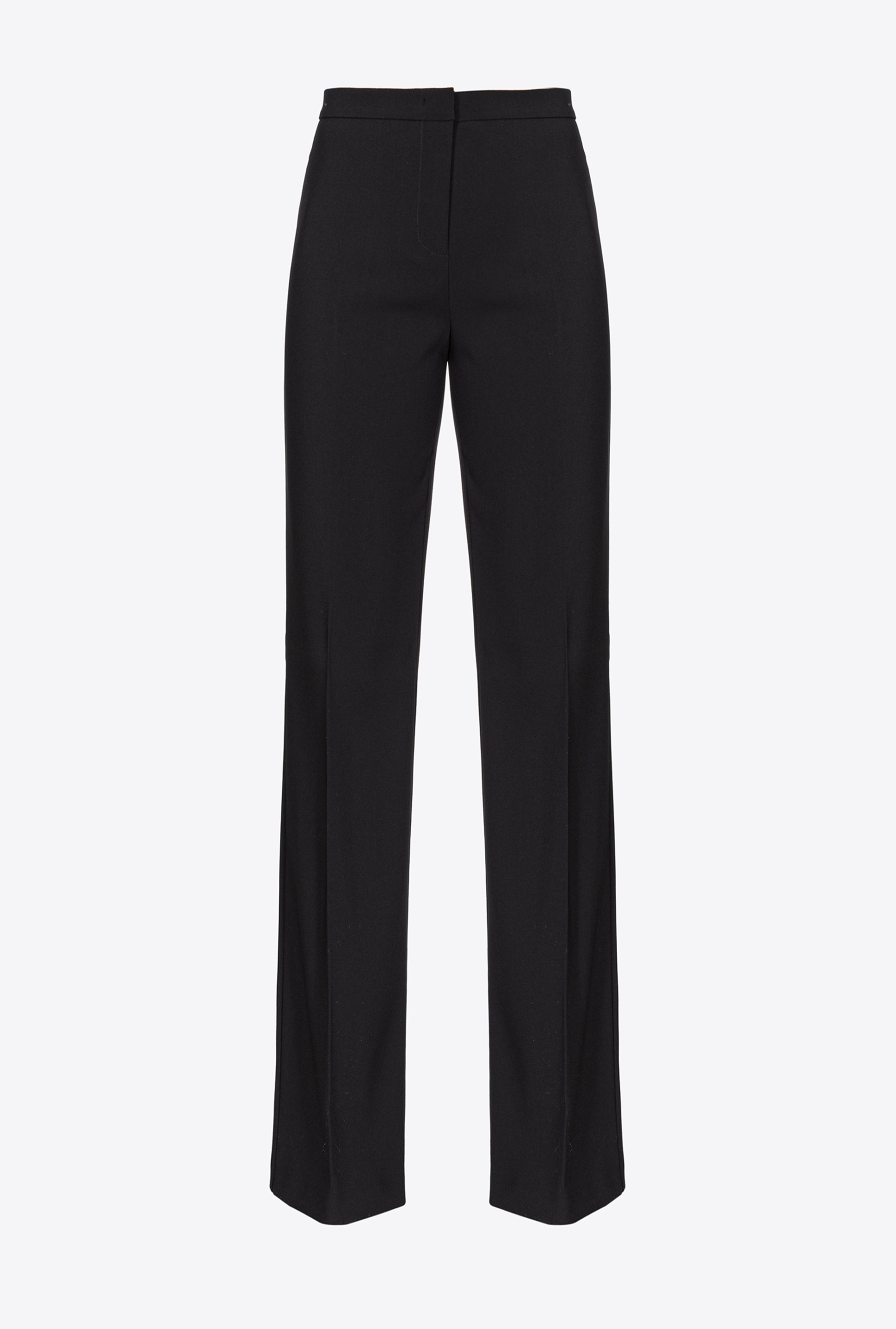 FLARED FULL MILANO TROUSERS - 1