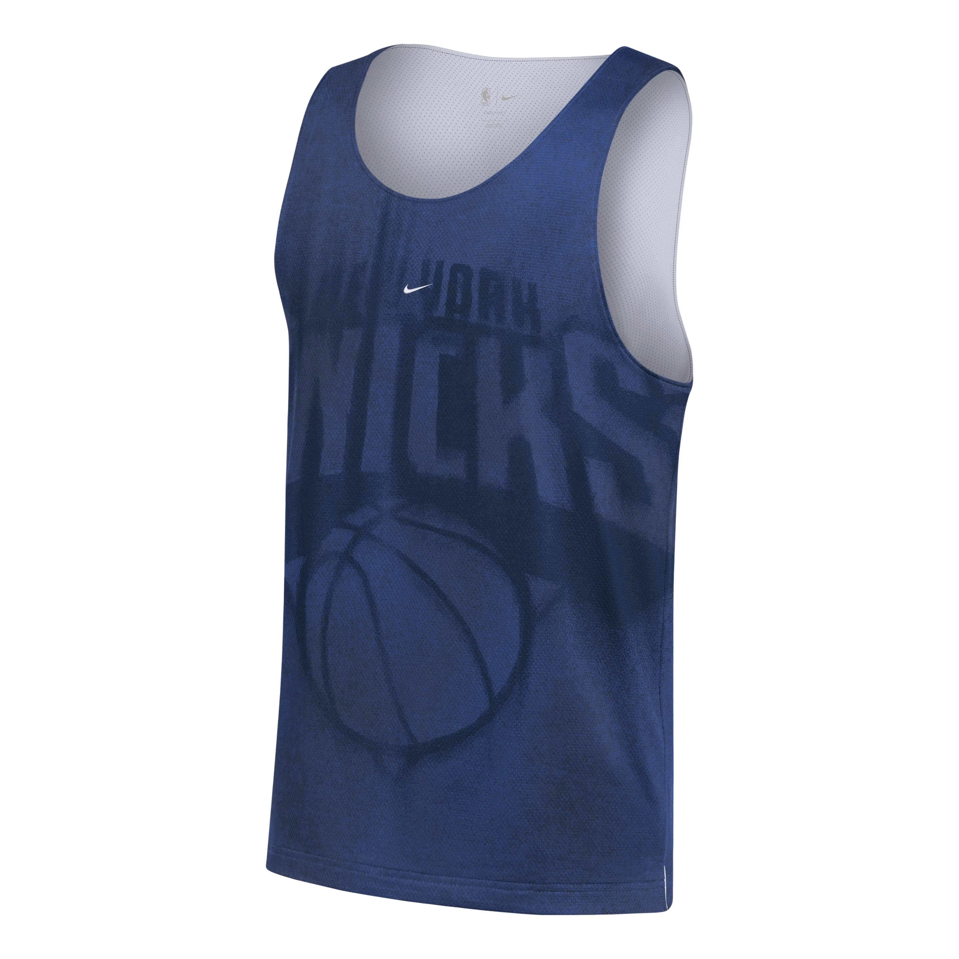 Nike New York Knicks Standard Issue Jersey 'Rush Blue White' II5573-495 - 1