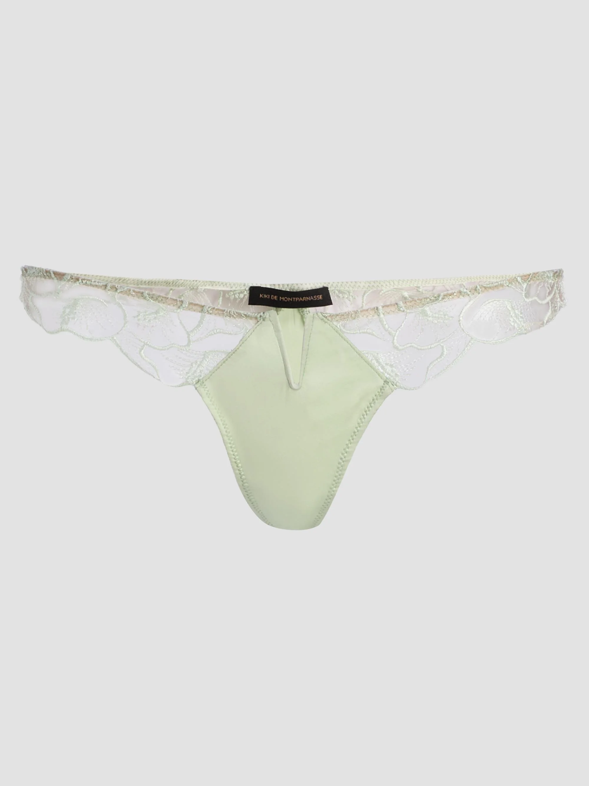 Women's Calla Lily Thong - Menthe - 1