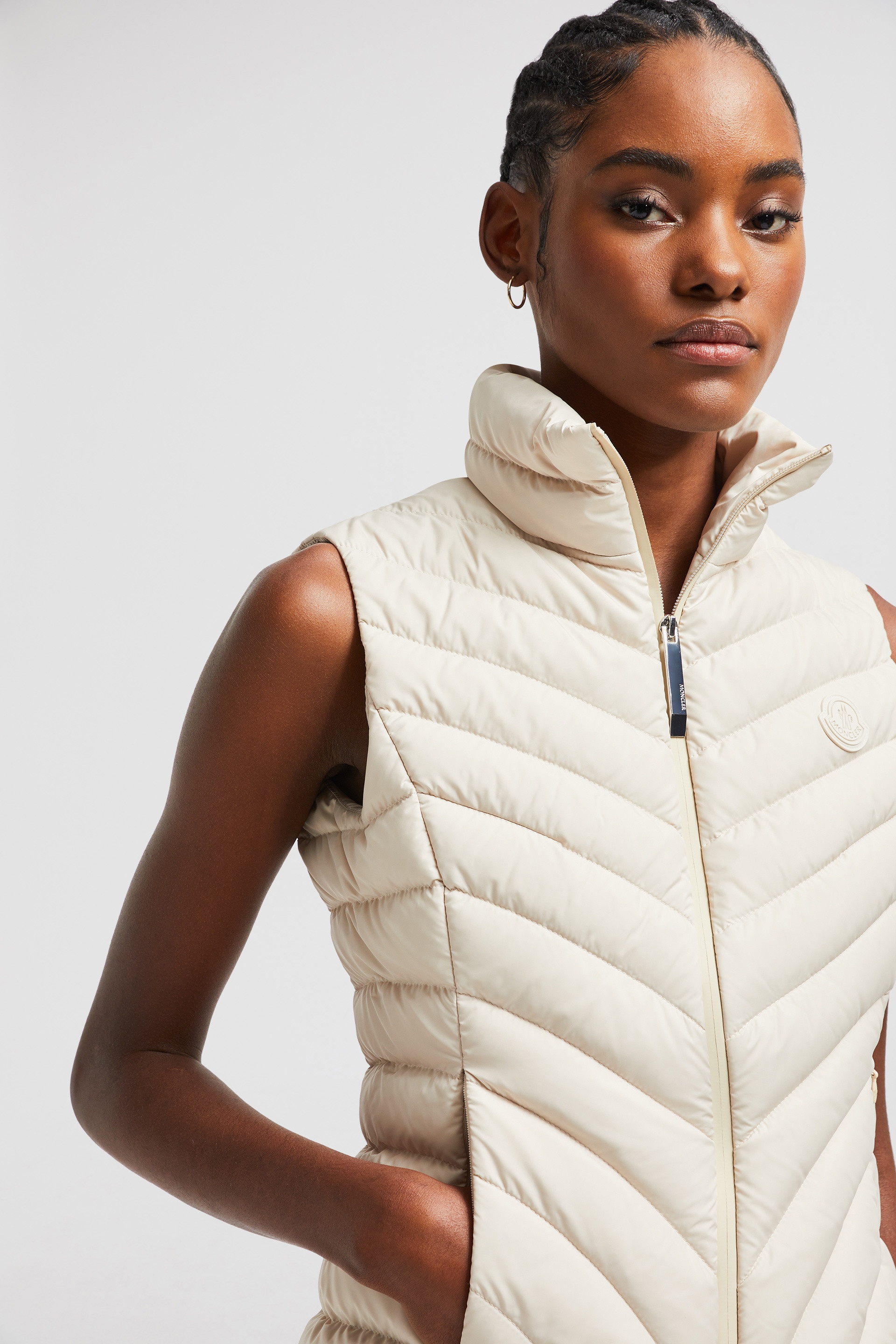 Granes Diagonal-Quilted Down Vest - 4