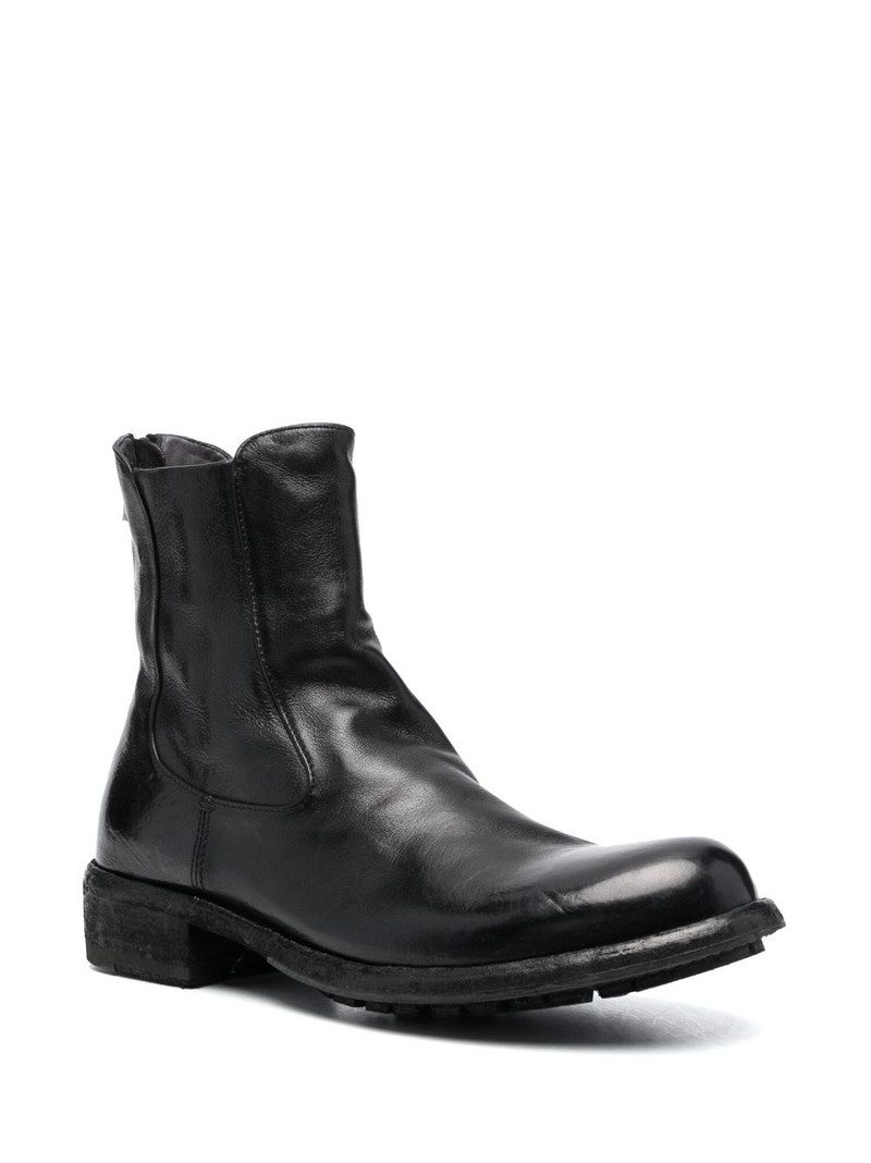 OFFICINE CREATIVE Legrand leather ankle boots outlook