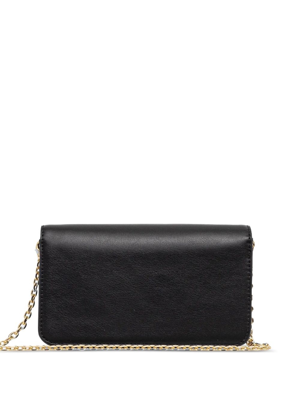 logo-lettering clutch bag - 2