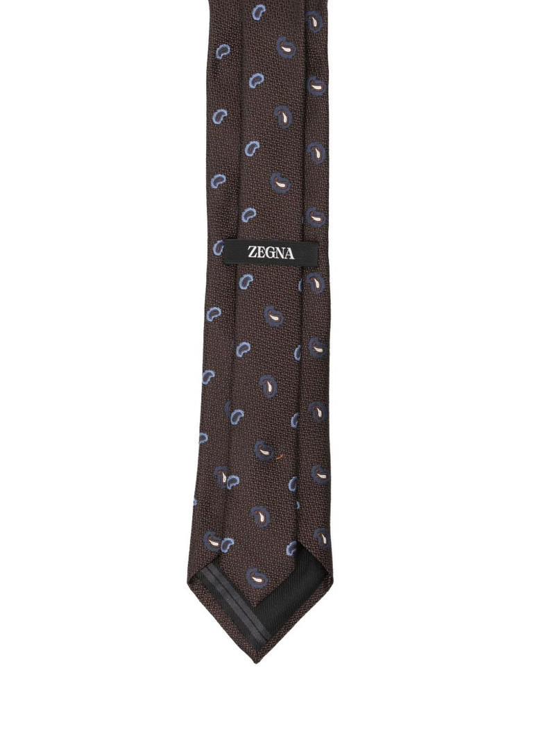 ZEGNA silk tie outlook