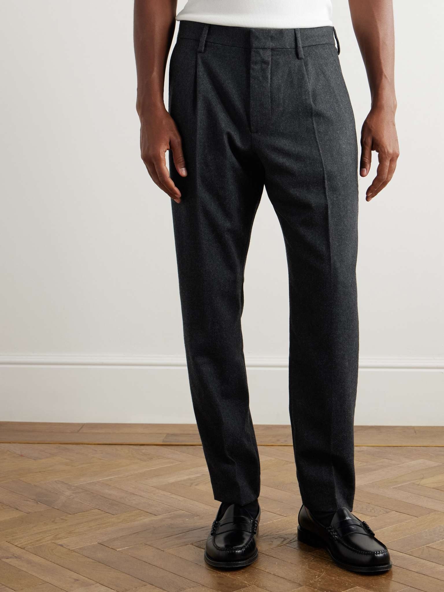 Bill 1630 Tapered Wool-Blend Trousers - 4