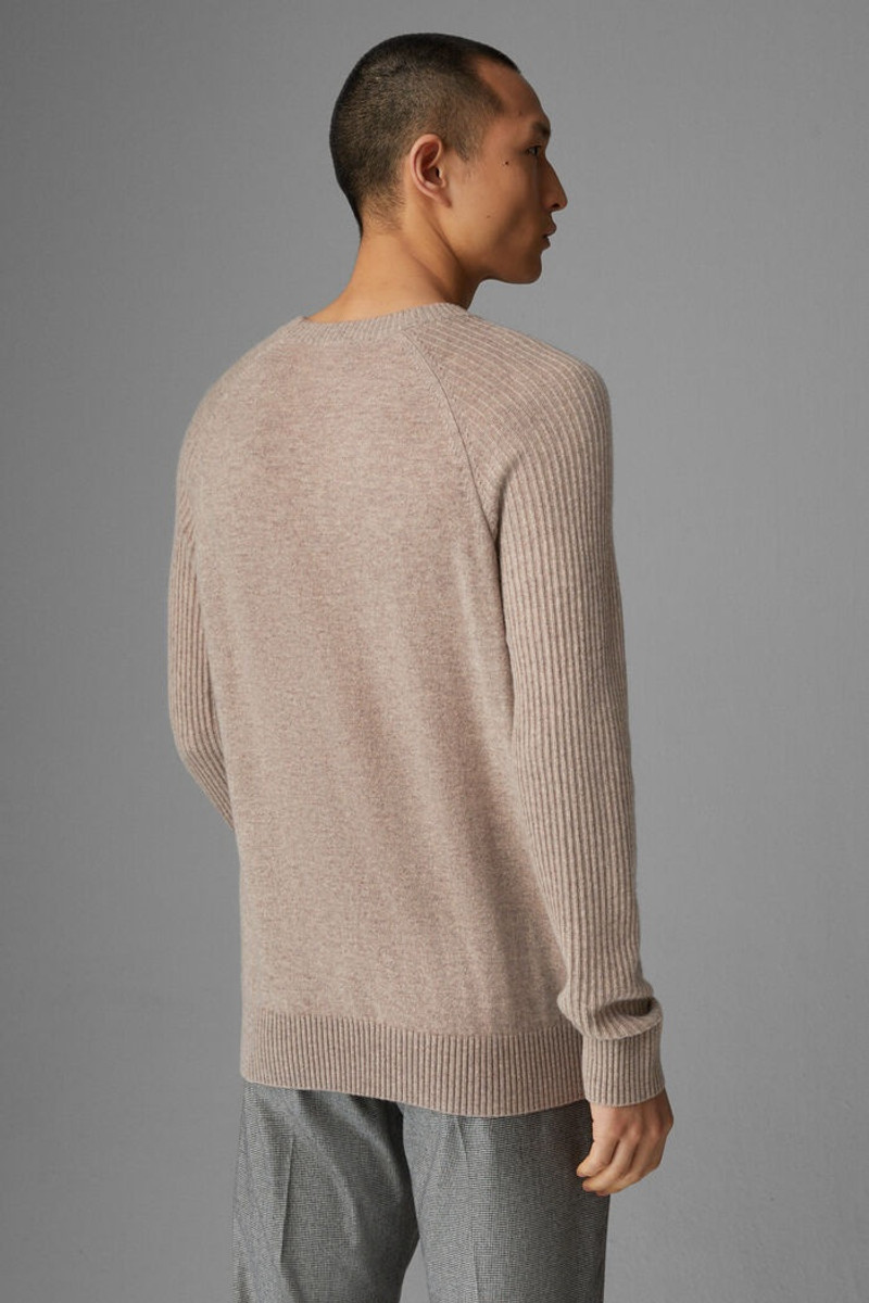 Barron Cashmere pullover in Beige 3