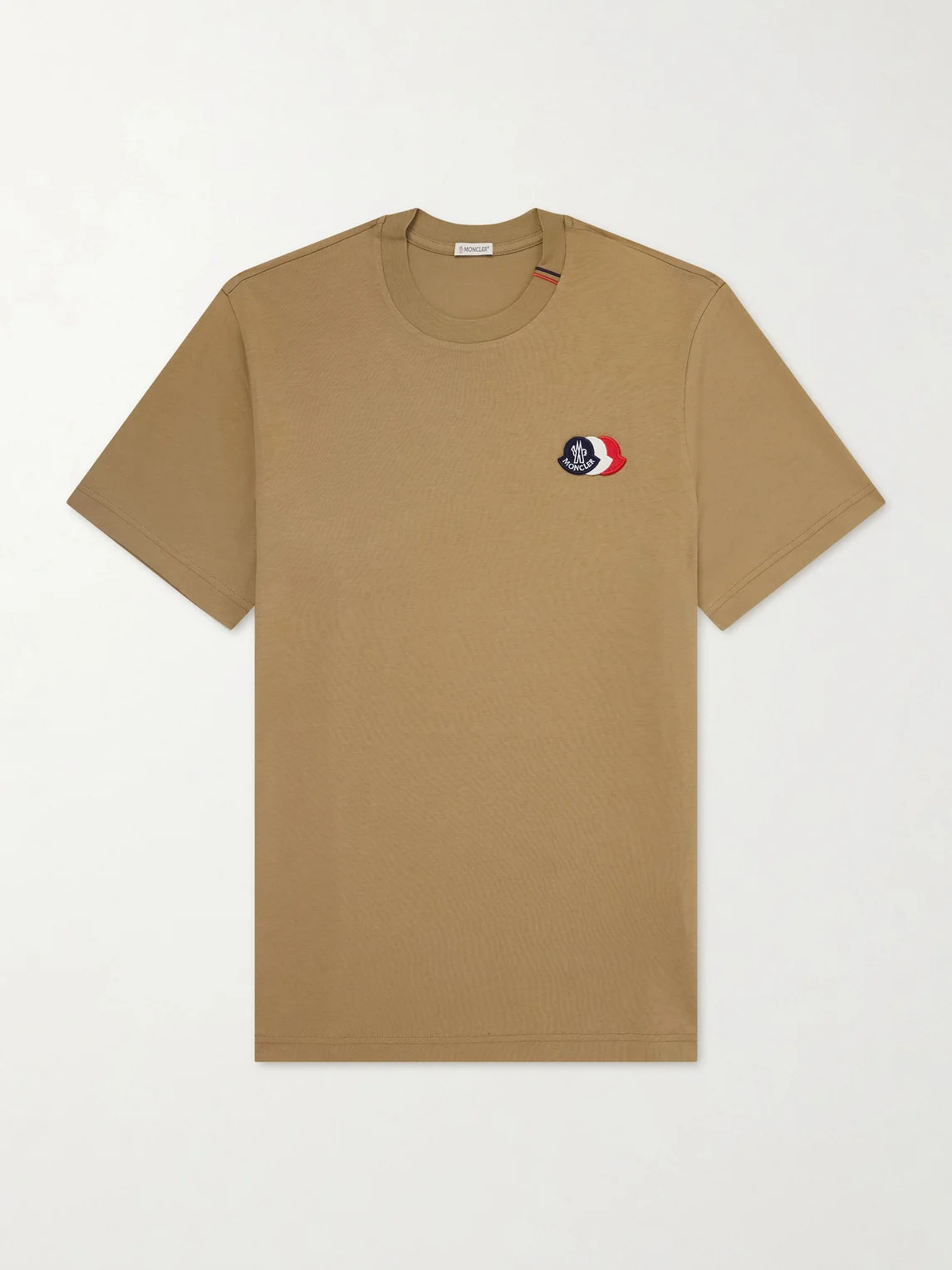 Logo-Appliquéd Cotton-Jersey T-Shirt - 1