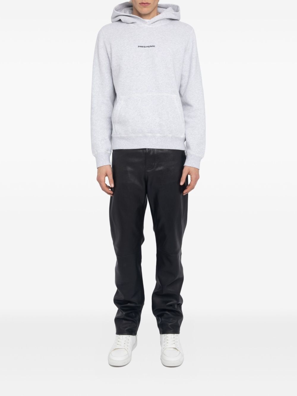 Sanchi photo-patch hoodie - 2