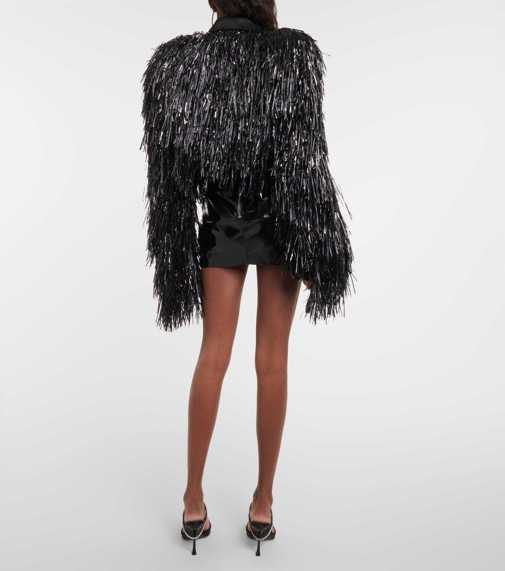 Tinsel cropped jacket - 3