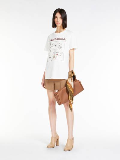 Max Mara TSHIRT Embroidered cotton T-shirt outlook