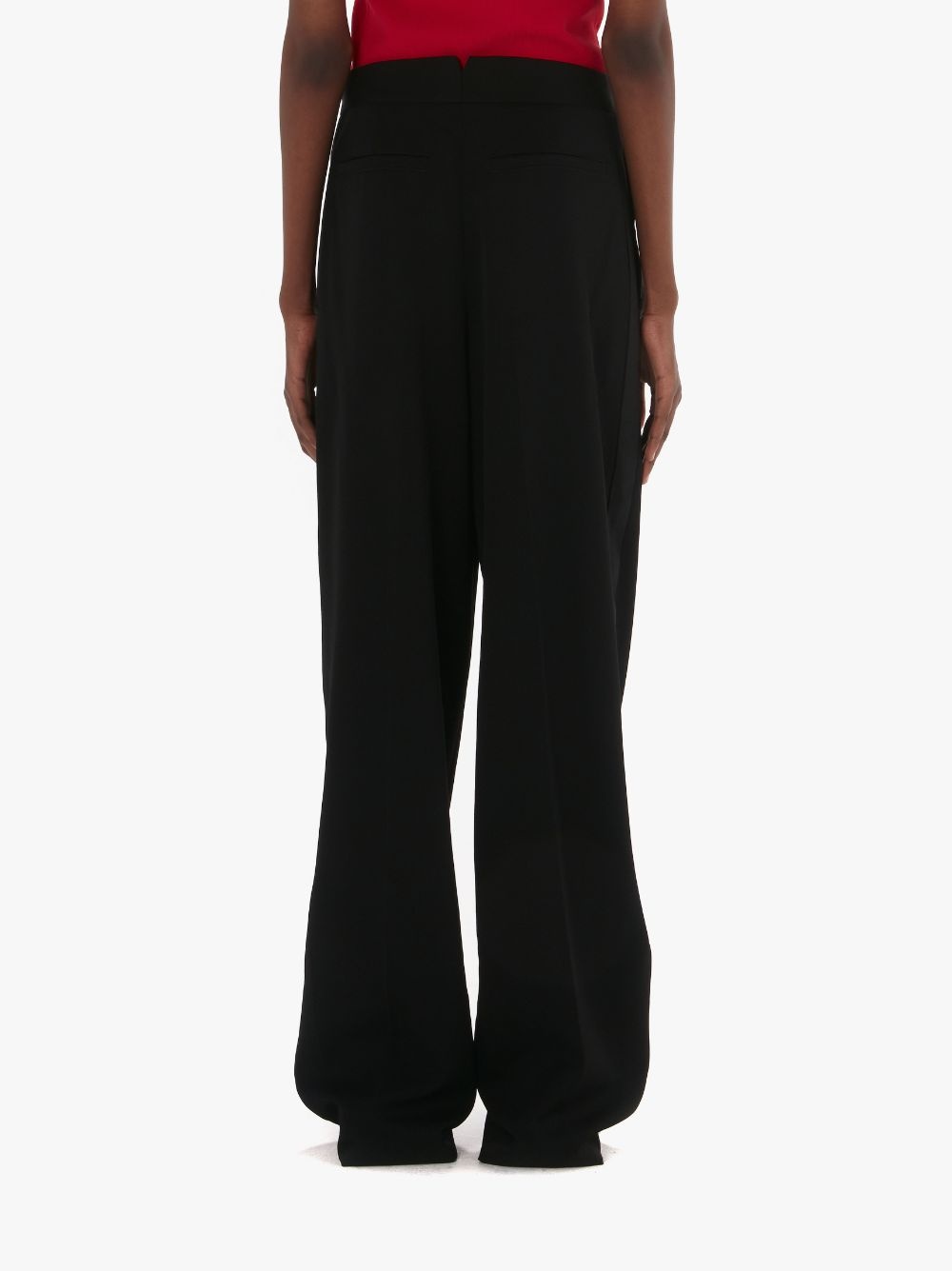 WOOL TUXEDO TROUSERS - 3