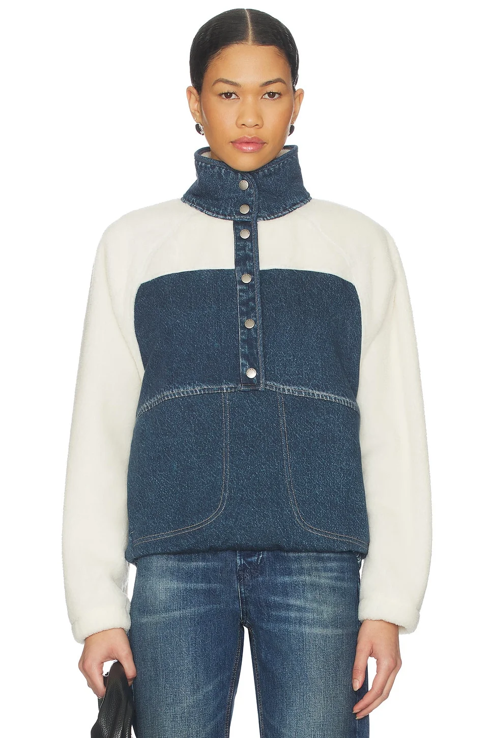 Miramar Fleece Sherpa Popover - 1