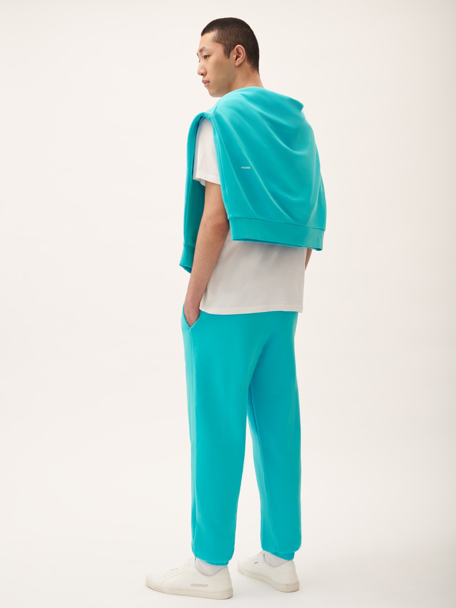 Mens 365 Midweight Track Pants - Ocean Turquoise - 3
