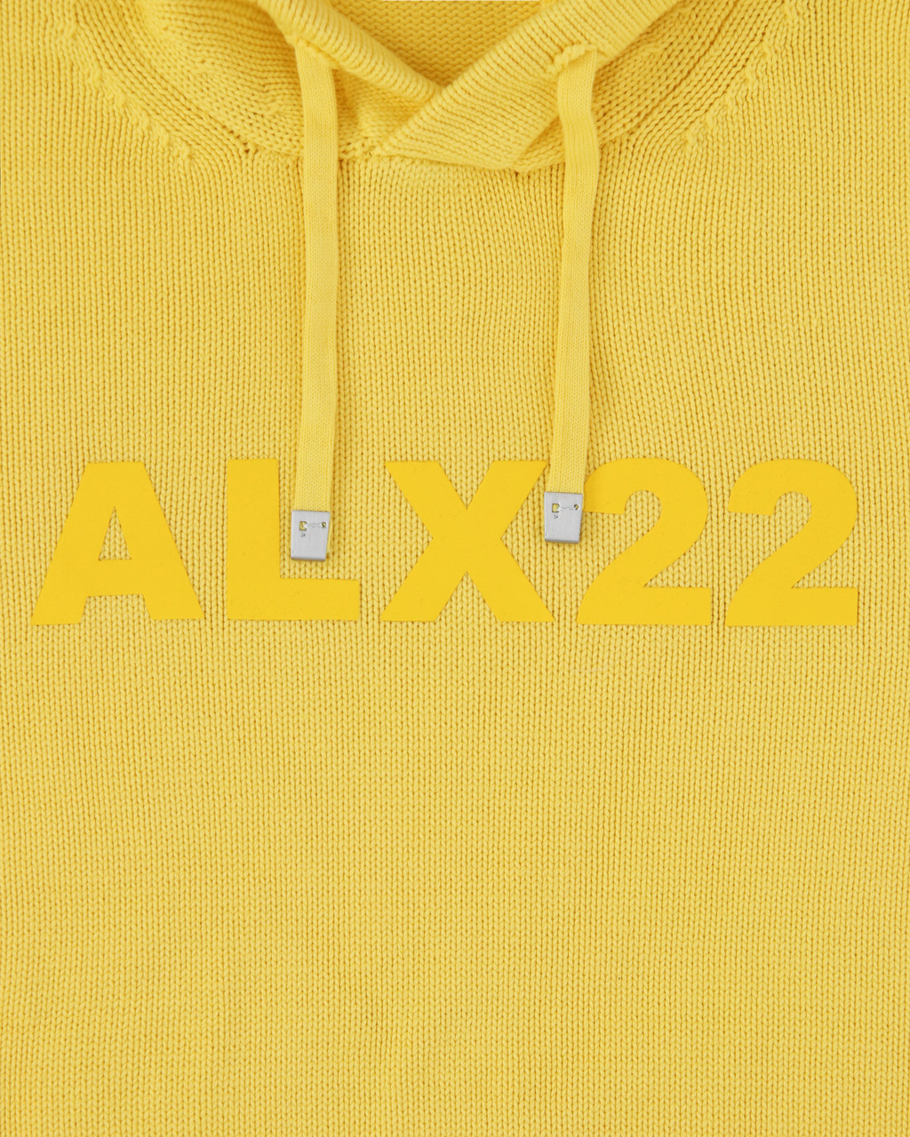 TREATED LOGO KNIT HOODED SWEATER - 6