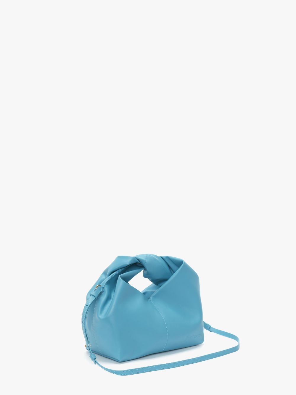 MINI TWISTER HOBO WITH STRAP - LEATHER CROSSBODY BAG - 2
