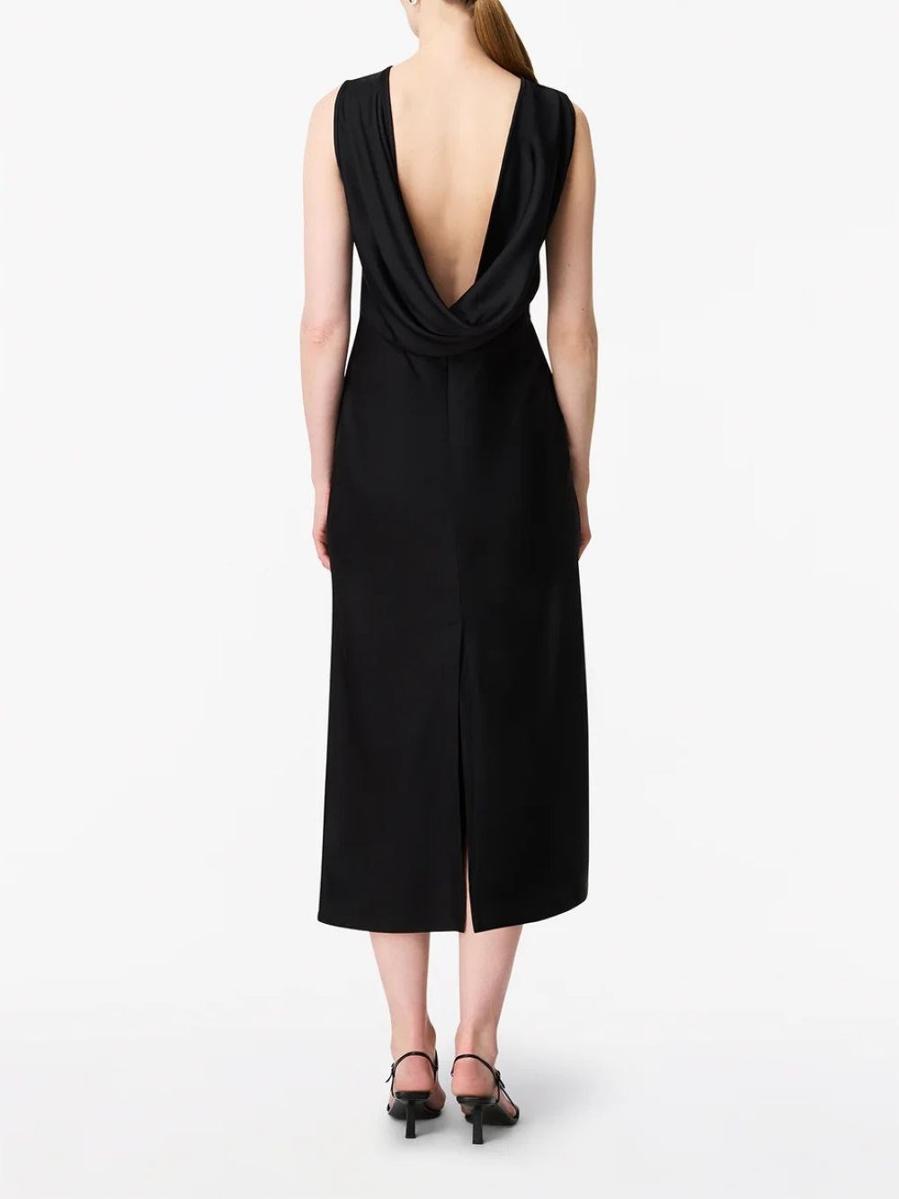 Cowl Back Dress - 2