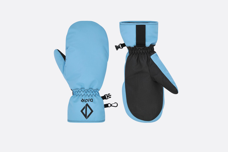 DIOR AND PETER DOIG CD Diamond Ski Mittens 1
