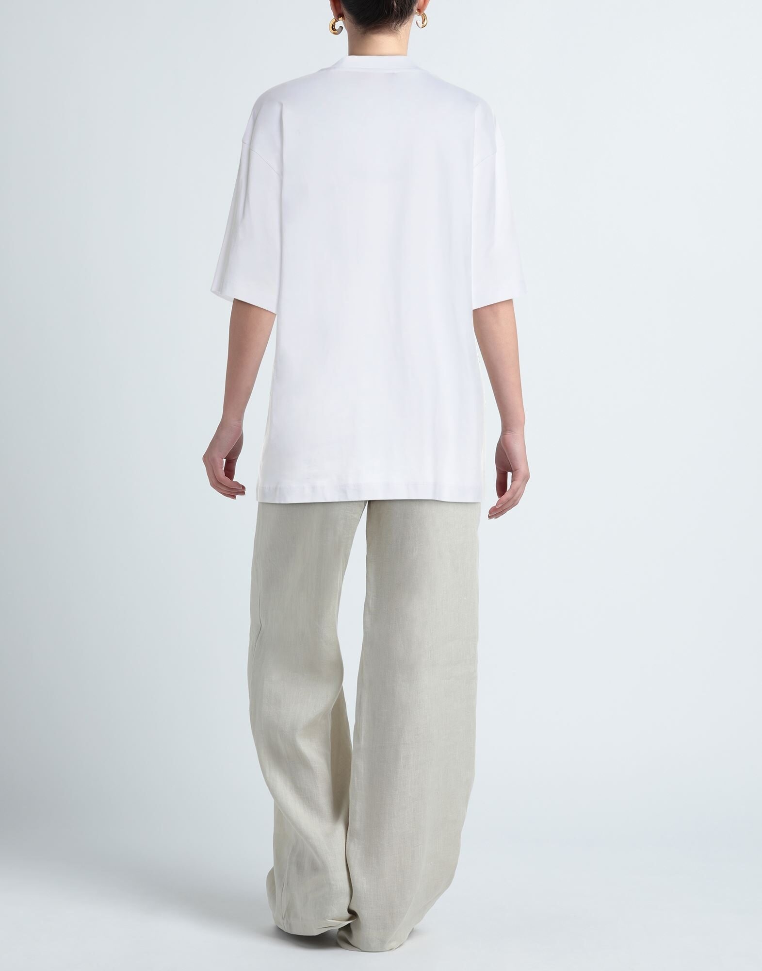 White Women's Oversize-t-shirt - 3