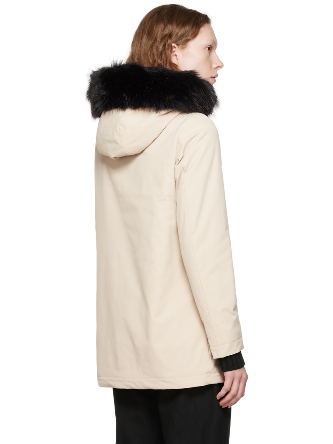 Beige Insulated Jacket - 3