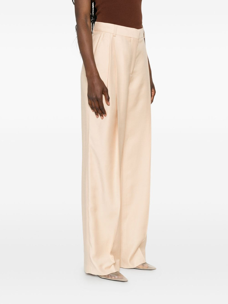 pleated wide-leg trousers 3