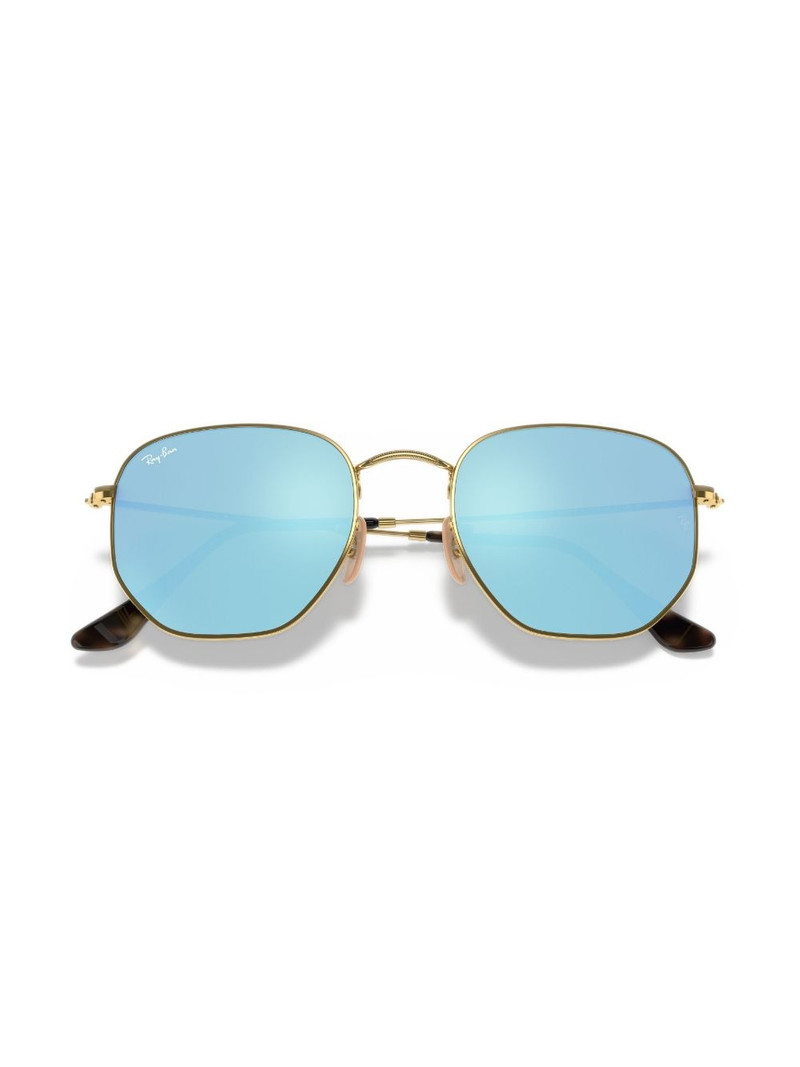 hexagonal-frame sunglasses 5