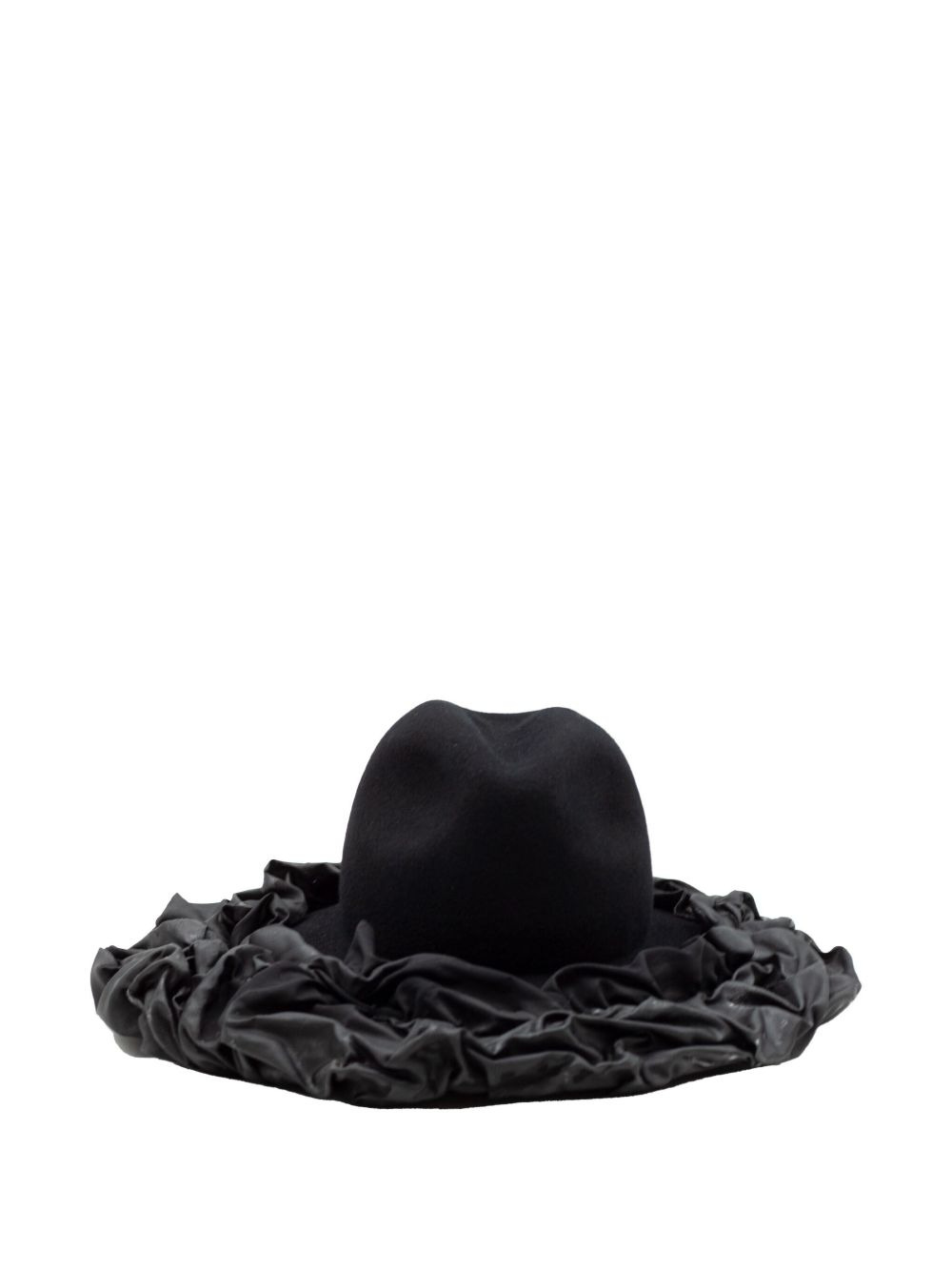 wool ruffled hat - 1