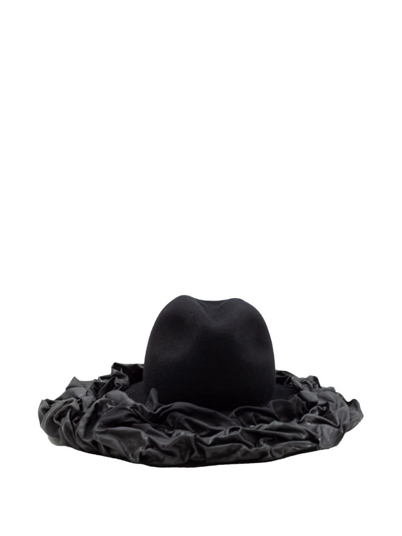 wool ruffled hat 1