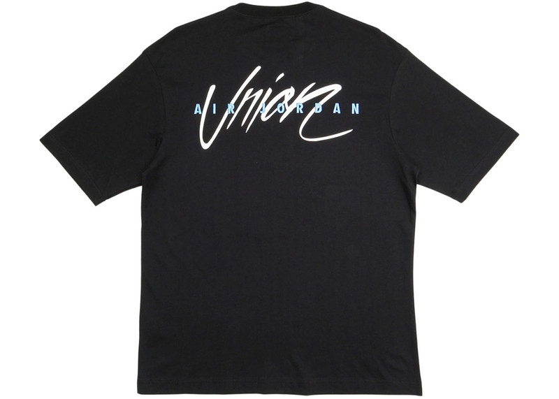 Jordan Jordan x Union Reverse Dunk T-Shirt Black outlook