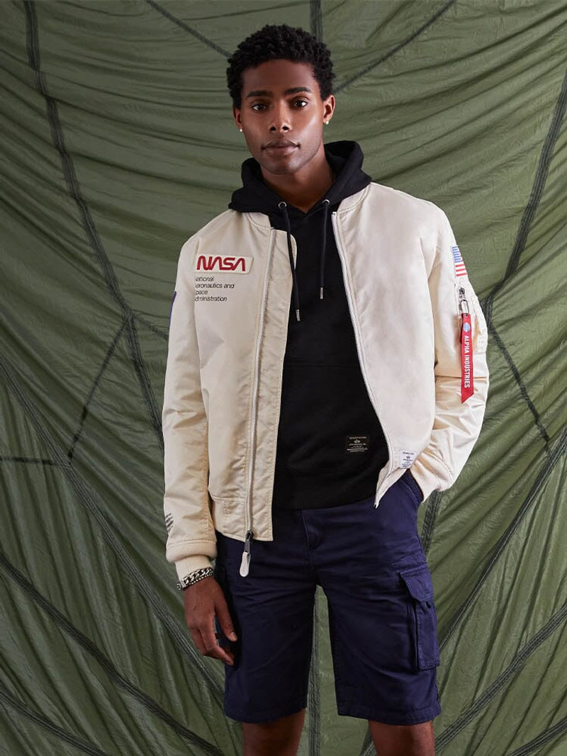 ALPHA INDUSTRIES L-2B NASA GEN II BOMBER JACKET outlook