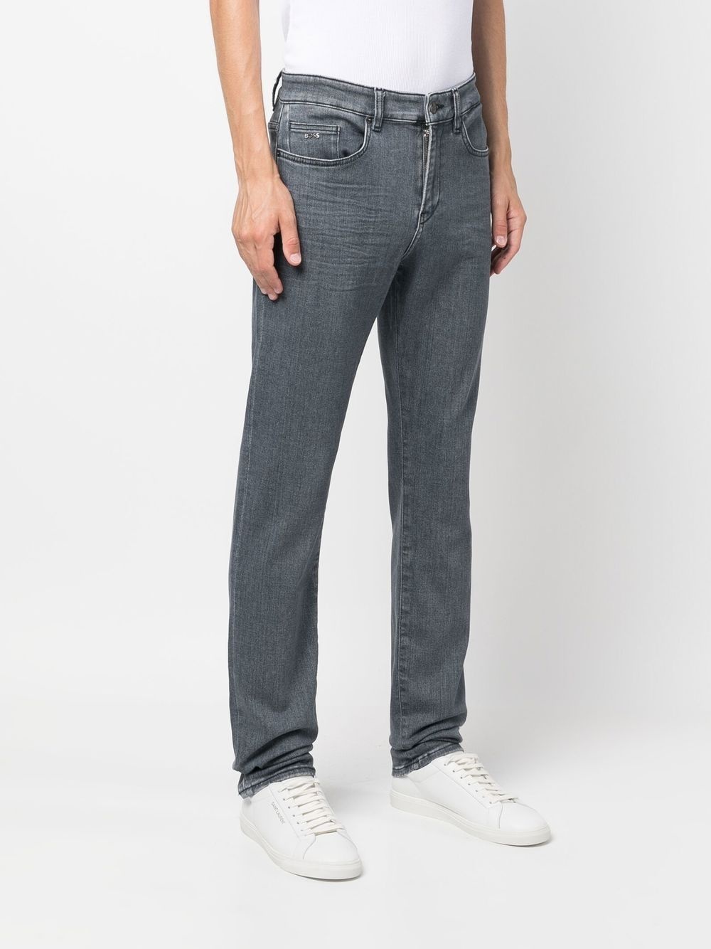 skinny-cut denim jeans - 3