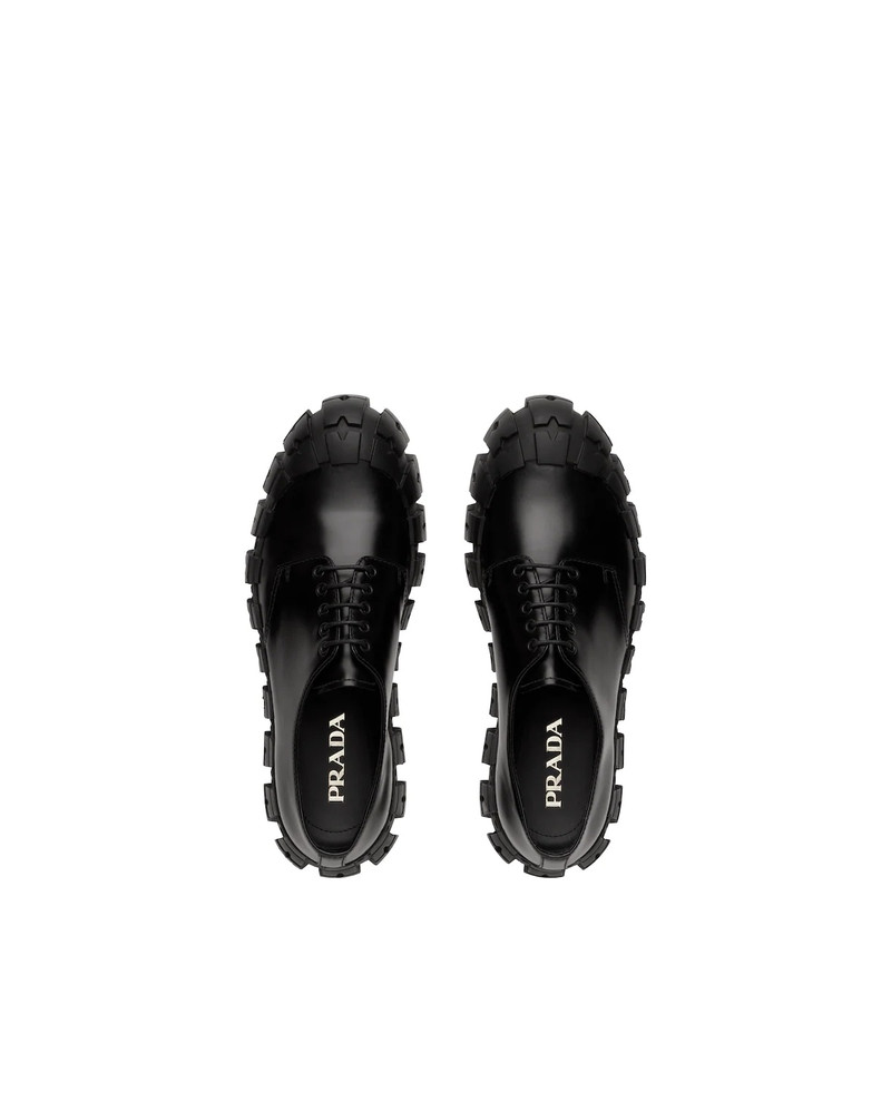 Brushed Leather Derby Shoes 3