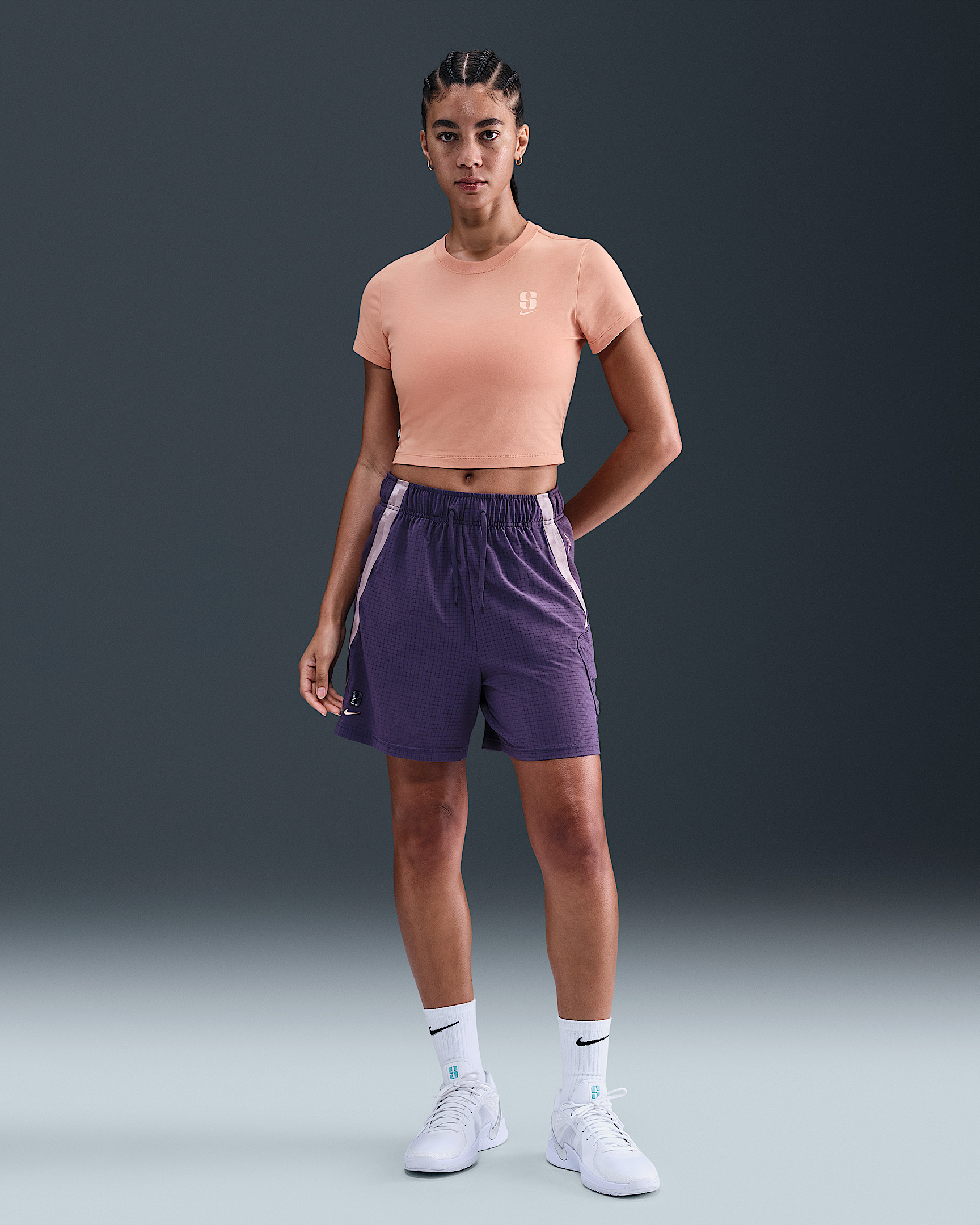 Sabrina Women's Short-Sleeve Cropped T-Shirt - 4