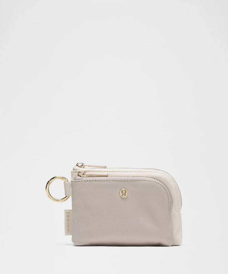 Double Zip Clippable Card Pouch 1