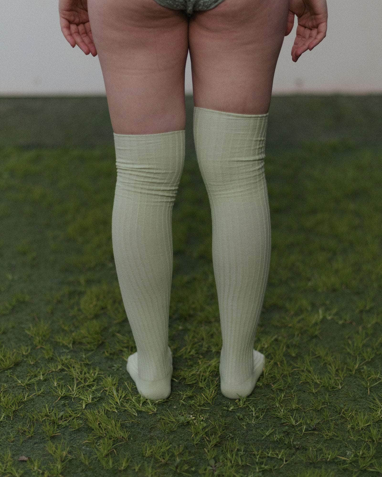 Overknee Socks - Organic Cotton Rib - 3