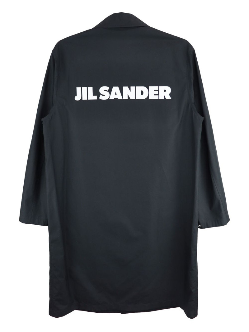 Jil Sander Jil Sander 로고 Parka 에 검정 outlook