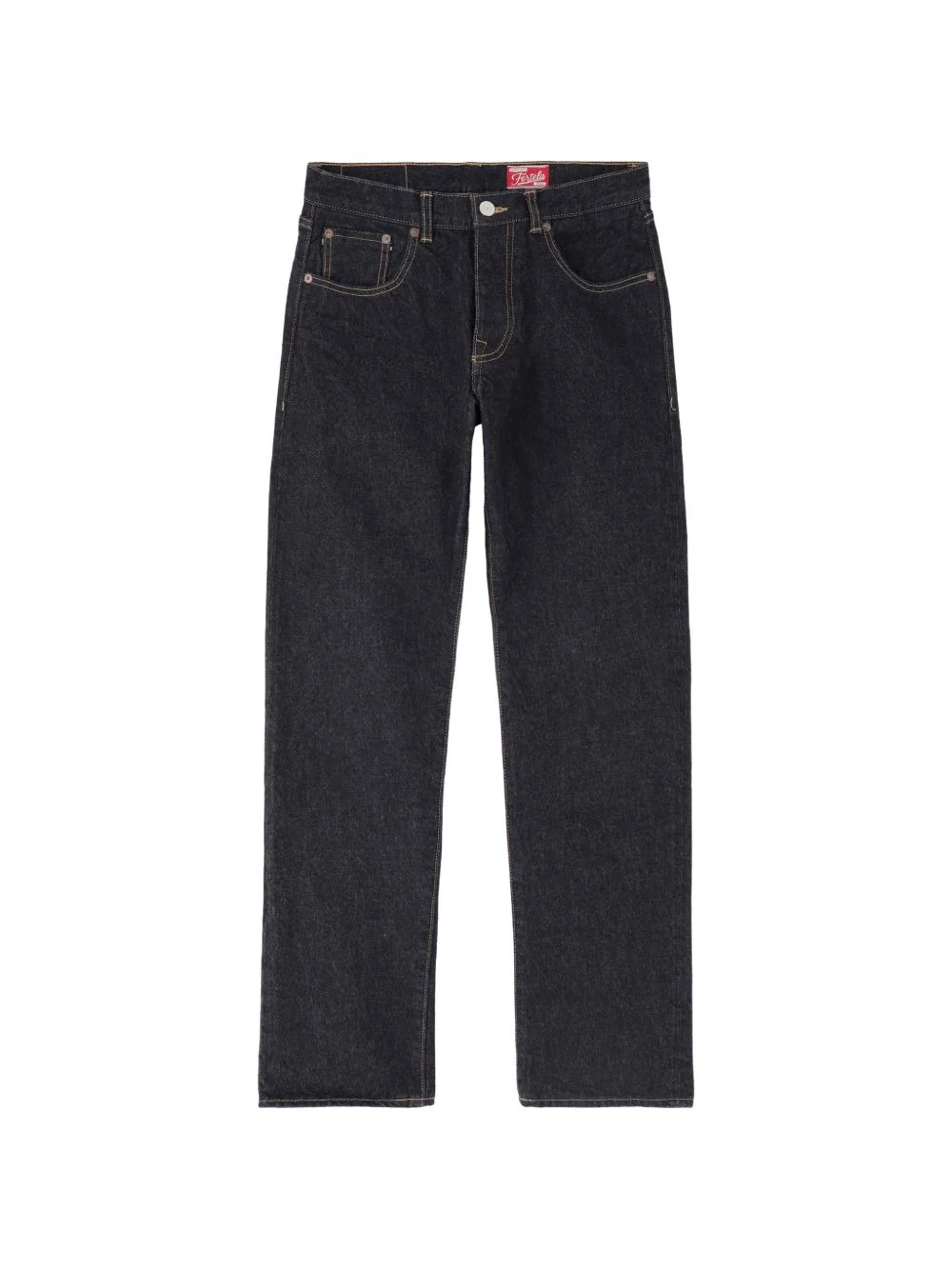 five-pocket denim trousers - 1