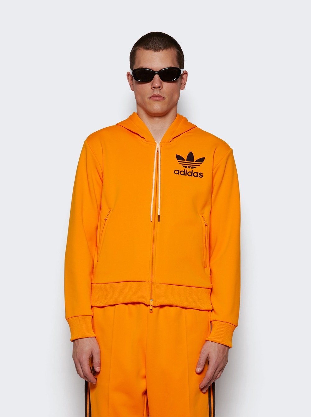 X Wales Bonner Track Hoodie Orange - 3
