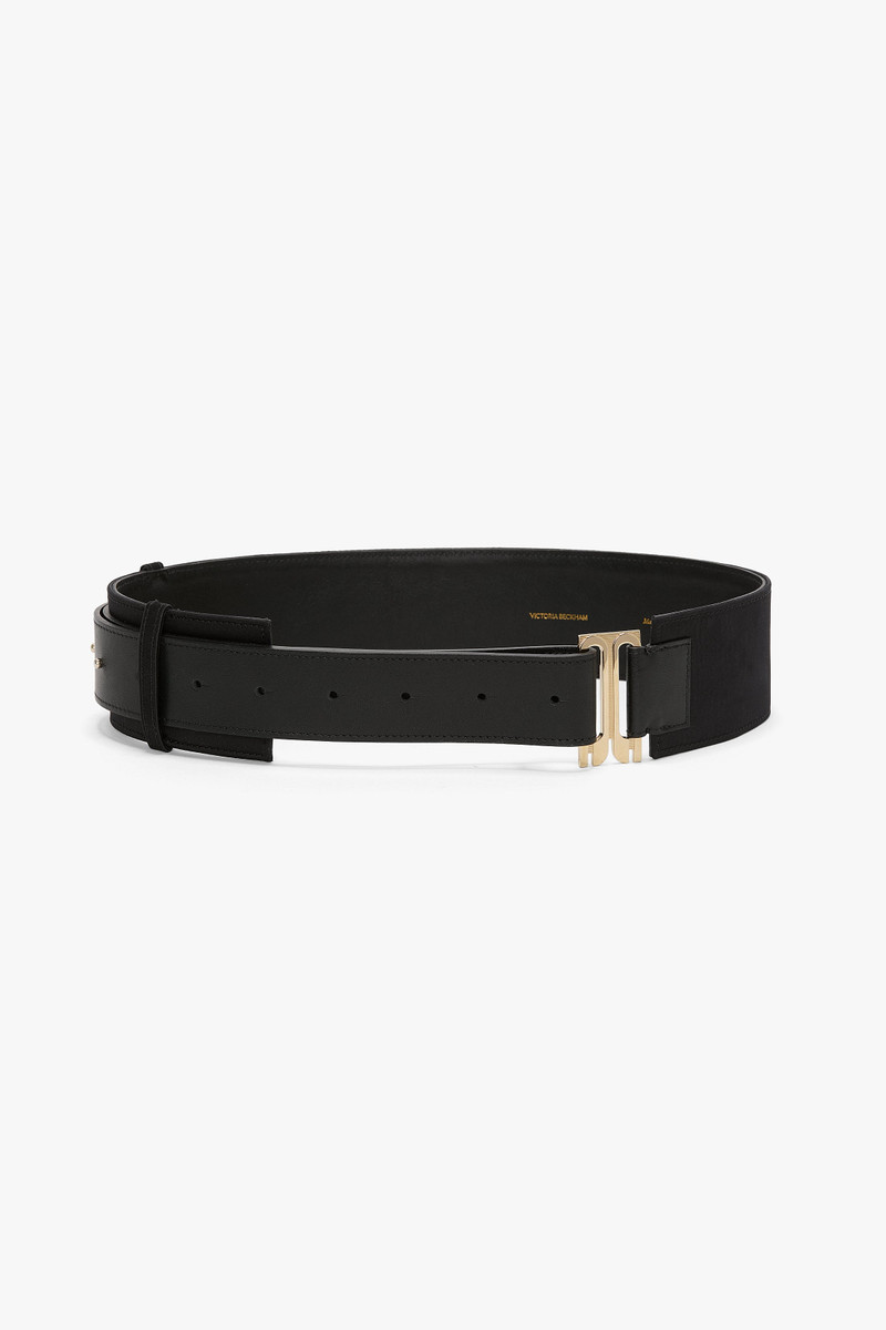 Wide Dorian Tuxedo Belt In Black 1