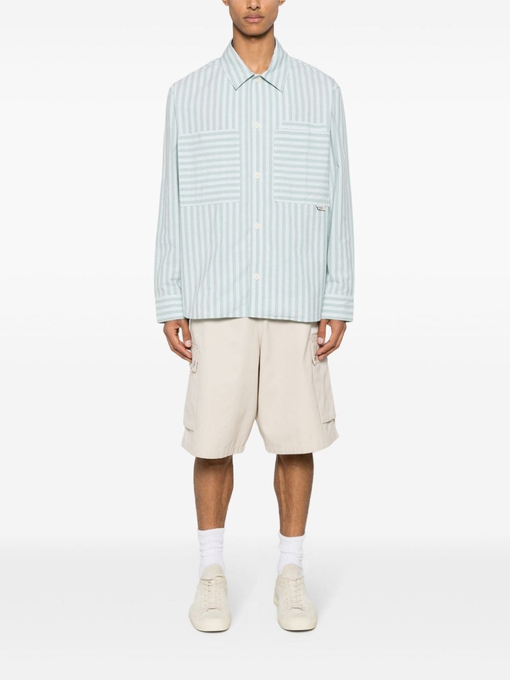 striped cotton shirt - 2
