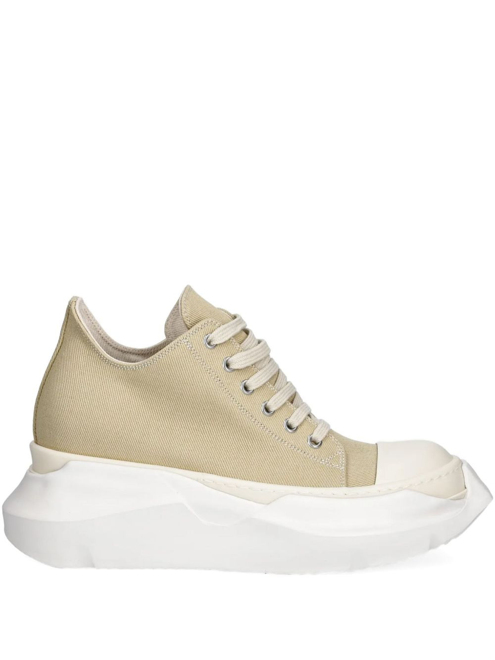 Abstract low-top platform sneakers - 1