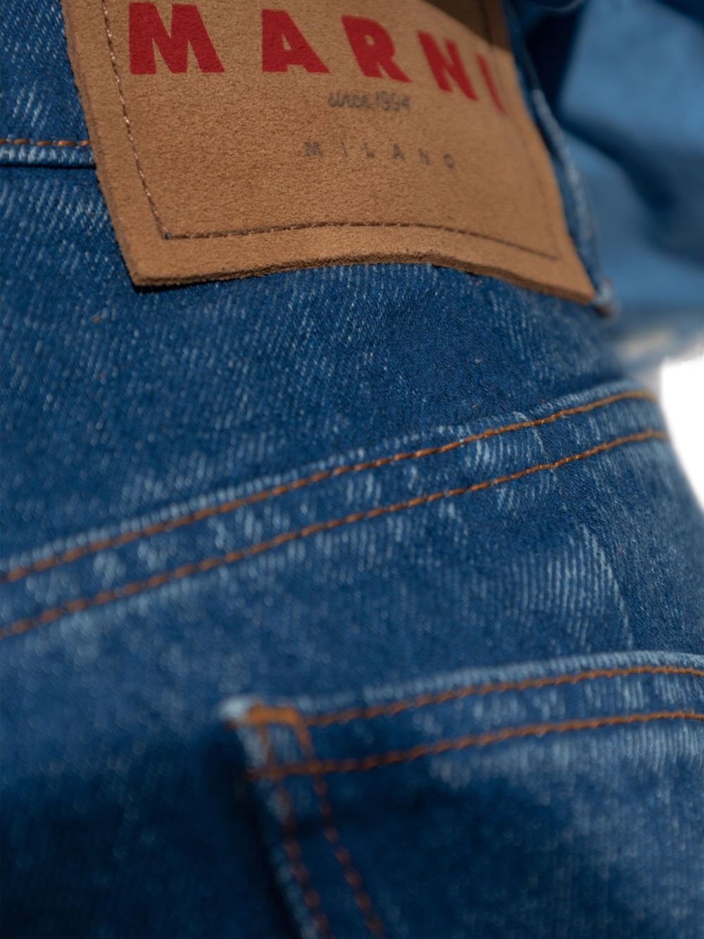 logo-patch jeans - 5