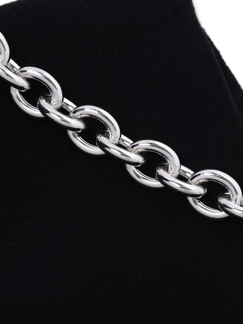 chain-link virgin wool scarf - 5