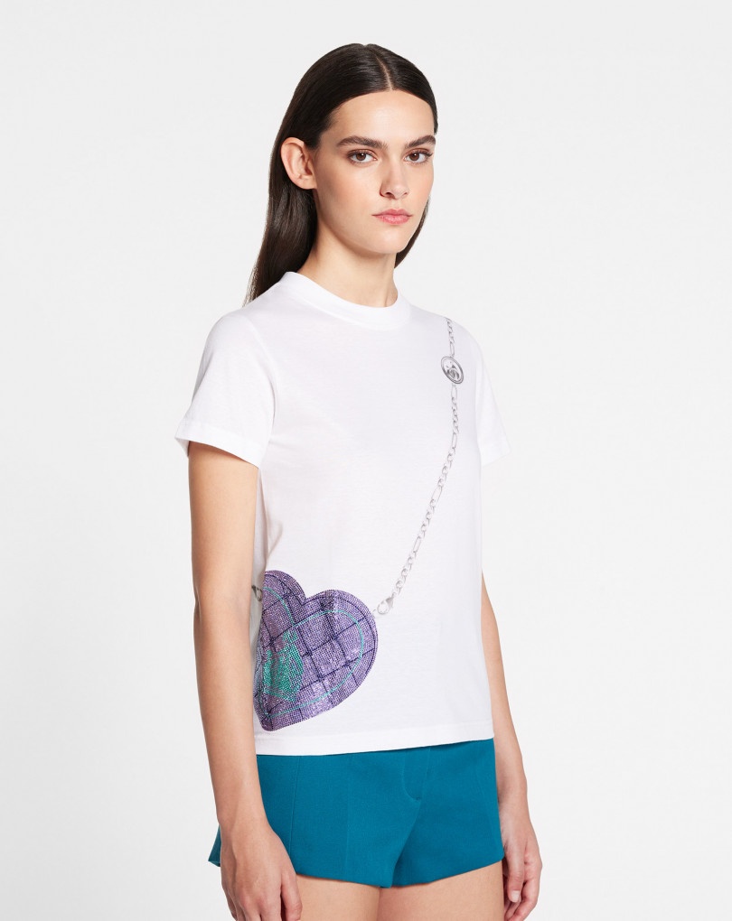 HEART X JUDITH LEIBER T-SHIRT - 3