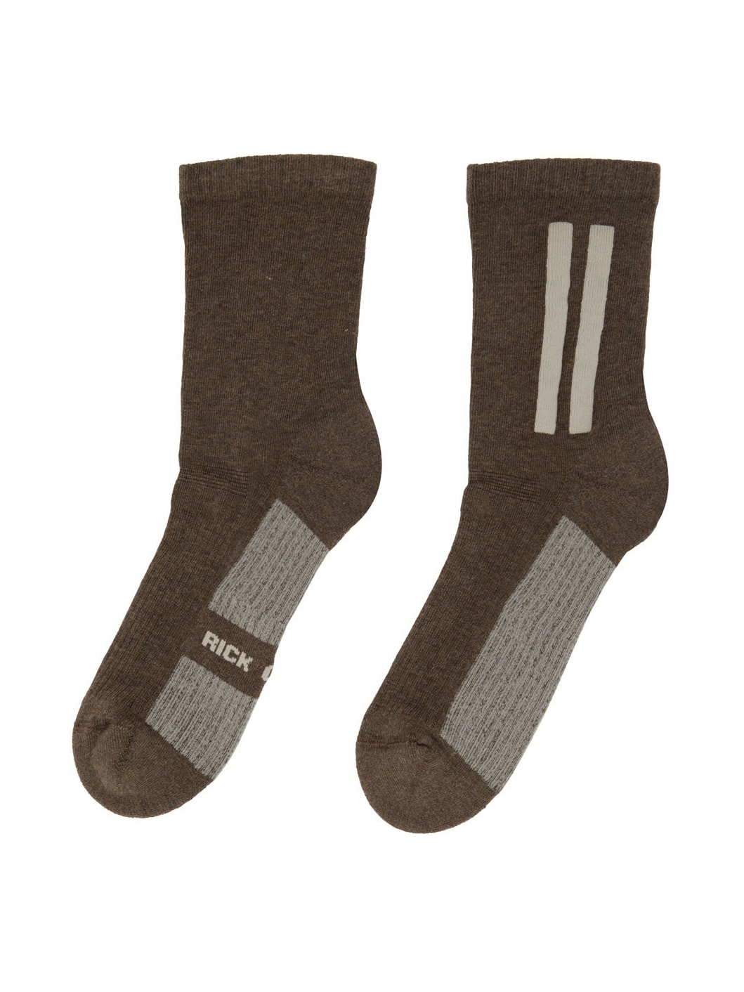 Brown Glitter Socks - 2