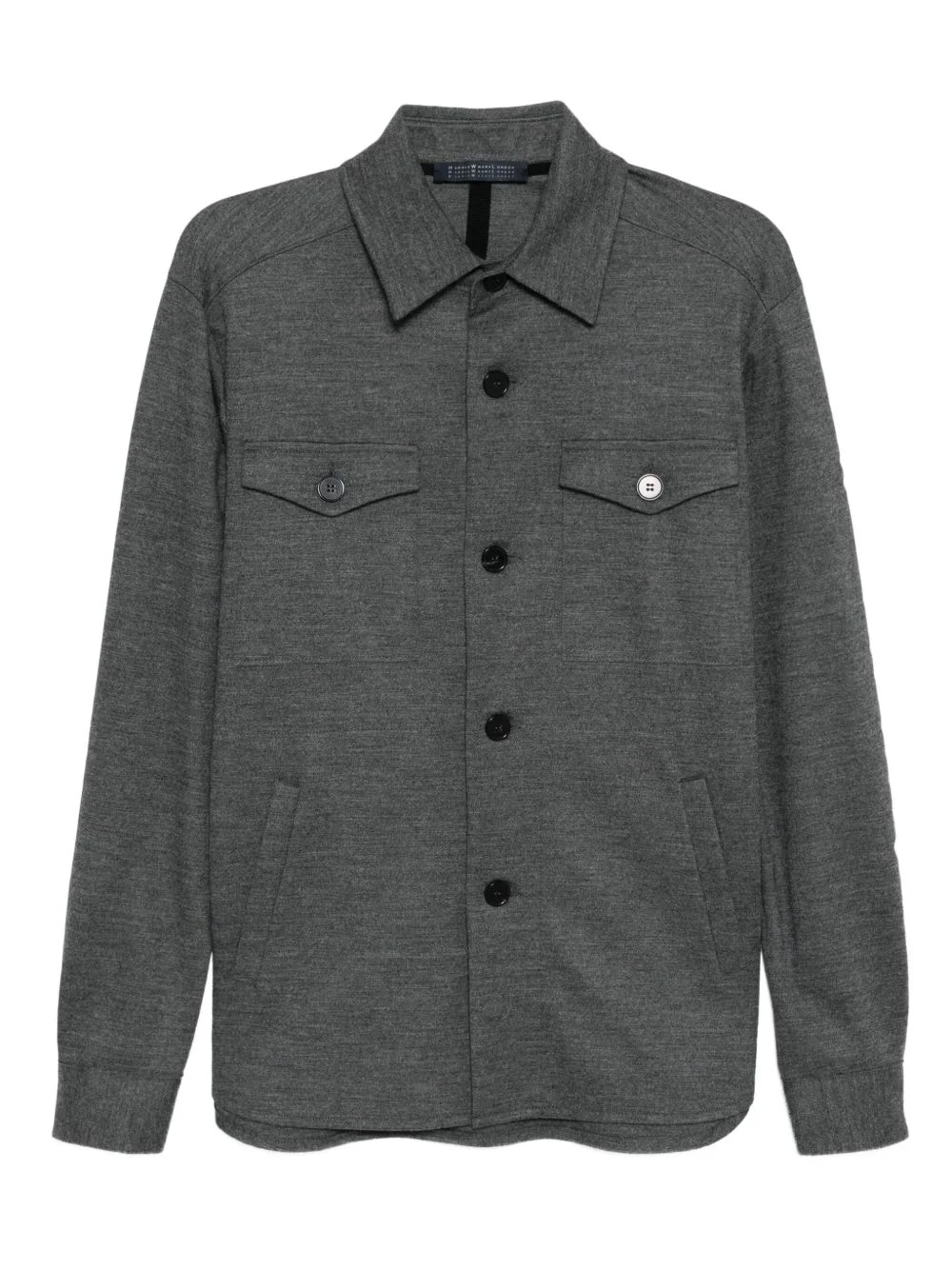 wool shirt jacket - 1