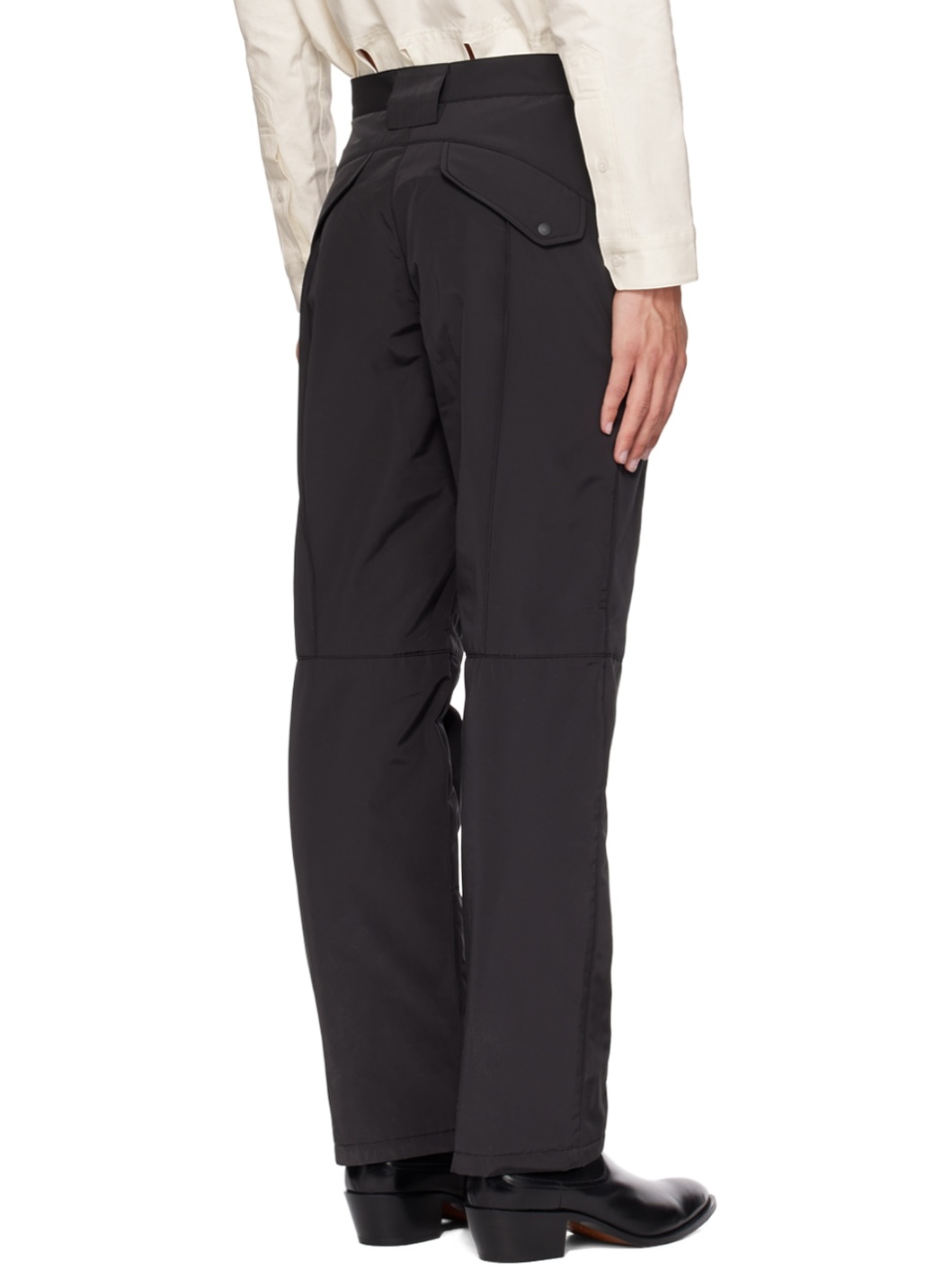 SSENSE Exclusive Black Trousers - 3
