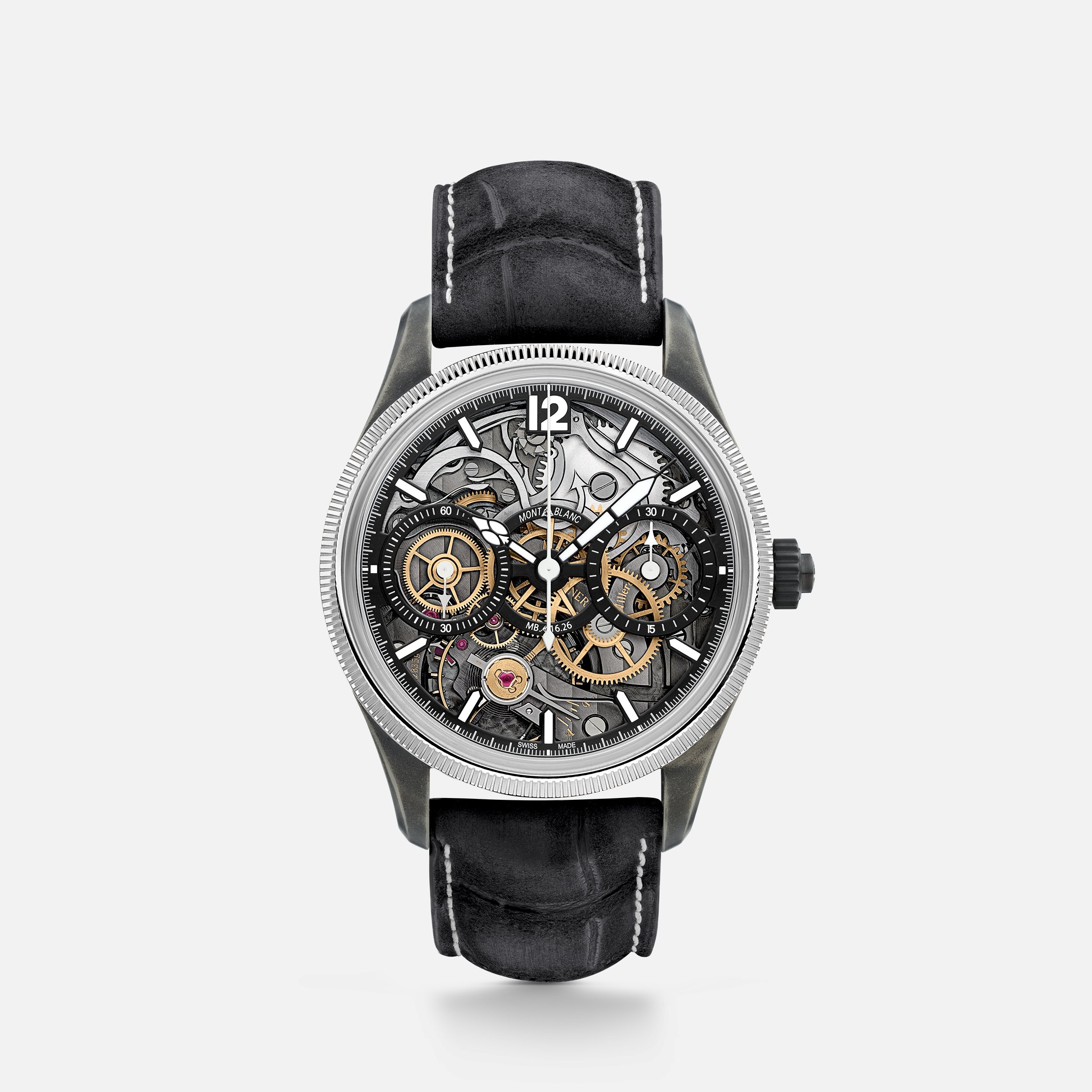 Montblanc 1858 The Unveiled Secret Minerva Monopusher Chronograph Limited Edition - 88 pieces - 1